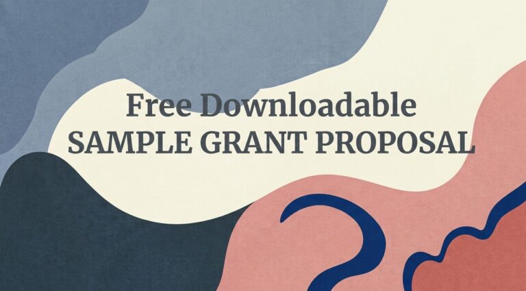 Free Downloadable SAMPLE GRANT PROPOSAL